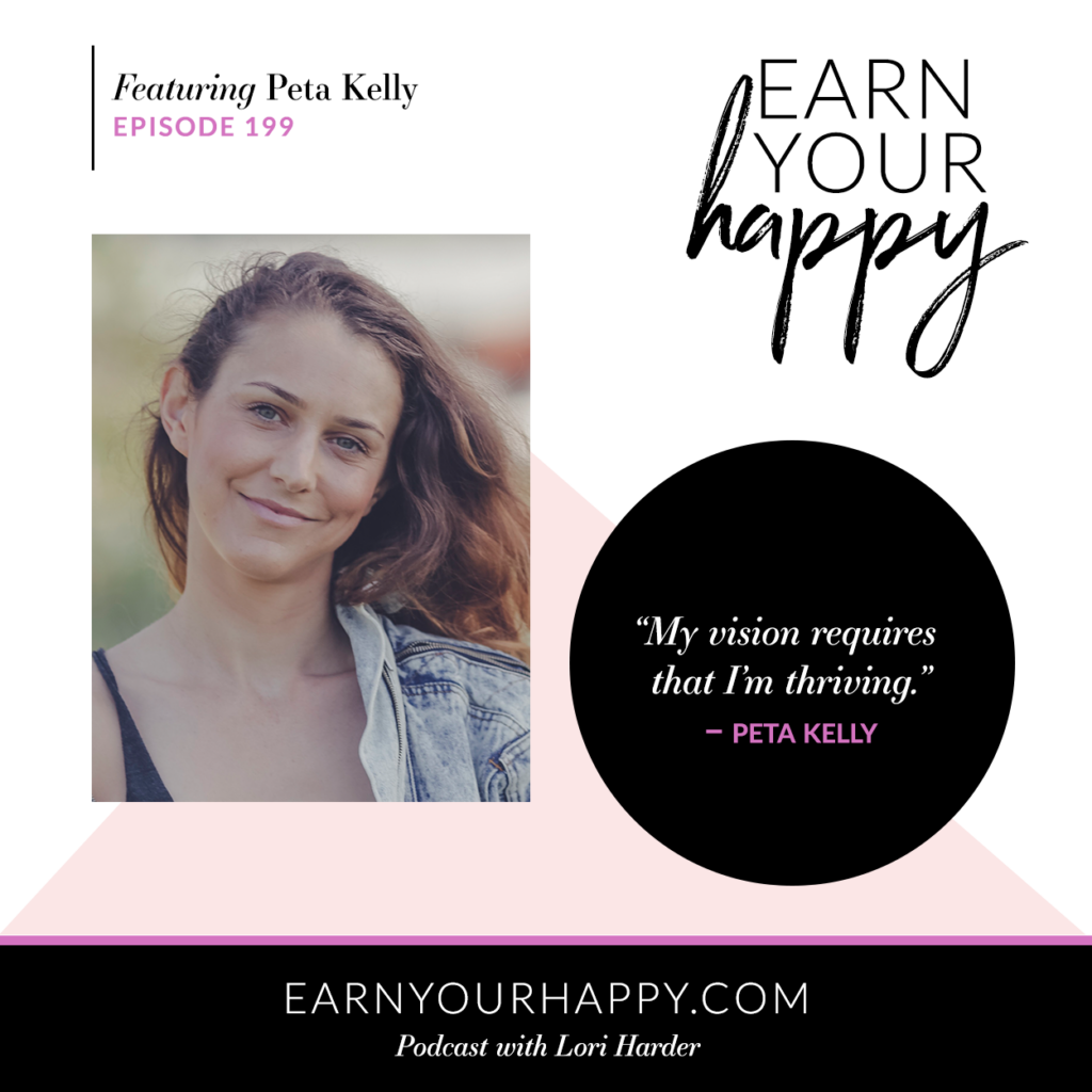 Episode 199 UPGRADE Your Vibration with Peta Kelly Lori Harder